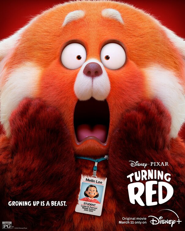 TURNING RED (2022) – BigRedNoodLe's World, red 2022 